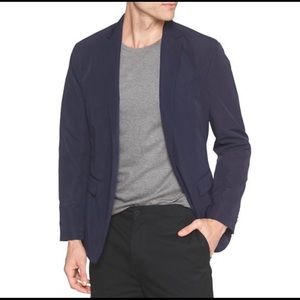 Banana Republic Mens Blue Slim Fit Blazer 40R EUC